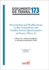 Couverture du document de travail N°173