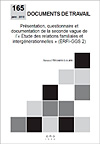 Couverture du document de travail N°165